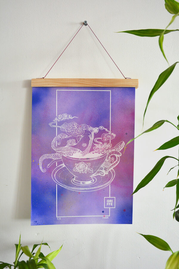 Affiches bombées "Infusion Relaxante" – Image 2