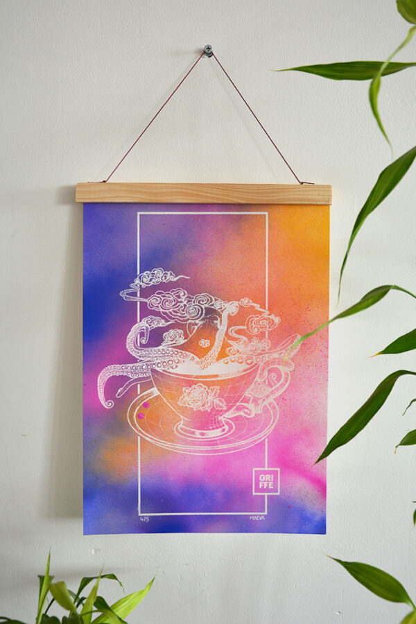 Affiches bombées "Infusion Relaxante" – Image 3
