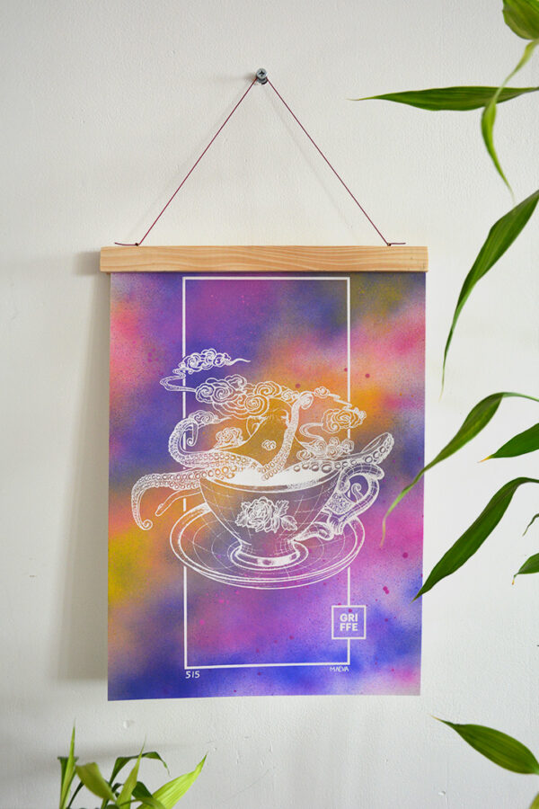 Affiches bombées "Infusion Relaxante" – Image 4